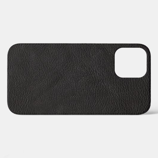 Texturierte Black Leather Design Case-Mate iPhone Case-Mate iPhone Hülle (Rückseite (Horizontal))