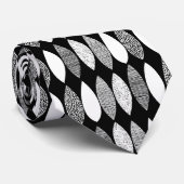 Texturierte Blätter 03 Krawatte (Gerollt)