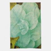 Texturierte Blume von Shirley Taylor Geschirrtuch (Vertikal)