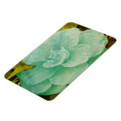 Texturierte Blume von Shirley Taylor Magnet (Linke Seite)