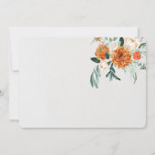 Texturierte Boho-Pampasgras-Hochzeit - Heiratet ba Save The Date (Rückseite)