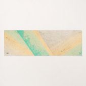 Texturierte Chemische Personalisiert Yogamatte (Rückseite (Horizontal))