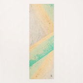 Texturierte Chemische Personalisiert Yogamatte (Vorderseite)