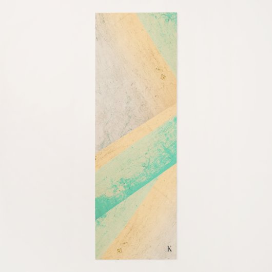 Texturierte Chemische Personalisiert Yogamatte (Rückseite)