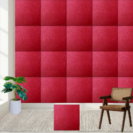 Texturierte Crimson Keramik Tile Fliese