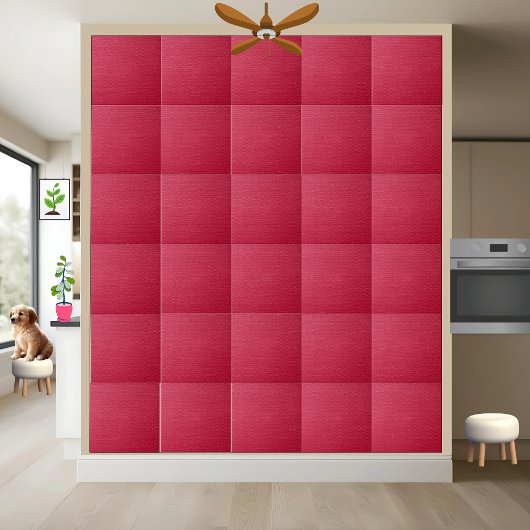 Texturierte Crimson Keramik Tile Style 2 Fliese