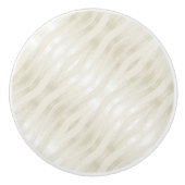 Texturierte edle hellbeige und weiß keramikknauf (Vorderseite)