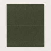 Texturierte, geklappte Visitenkarte für Moos - Anp Visitenkarten (Außenseite Aufgefaltet)