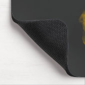 Texturierte gelbe Mousepad - Einzigartiger Hinterg (Ecke)
