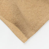 Texturierte gelbe Wüste Sand Hintergrund. Fleecedecke (Ecke)