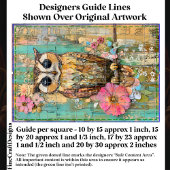 Texturierte gemischte Medienschüssel, rustikale DJ Seidenpapier