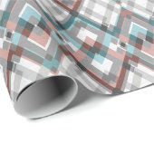 Texturierte geometrische Rautenmuster. Geschenkpapier (Rolleneckpunkt)