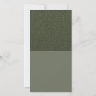 Texturierte Green Modern Flat Card - individuell a Ankündigung