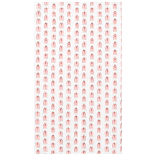 Texturierte handgezeichnet Bridal Flasche Tischdecke (Vorderseite)