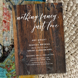 Texturierte Holzbearbeitung Nichts Extravagant, nu Einladung