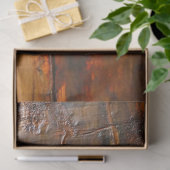 Texturierte Imitate mit Entfärbung aus Kupfer been Seidenpapier (Geschenk)