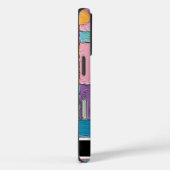 Texturierte Impasto Vibrant Geometric Smartphone Case-Mate iPhone Hülle (Rückseite / Rechts)