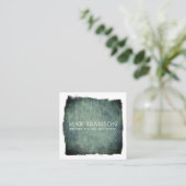 Texturierte Interieurs Maler Quadratische Visitenkarte (Stehend Vorderseite)