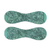 Texturierte Jade- und grünliche Zyantönen Baseball (Paneele)