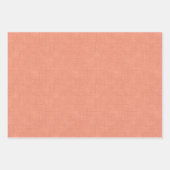 Texturierte Korallen "beruhigende Koralle" populär Geschenkpapier Set (Vorderseite)