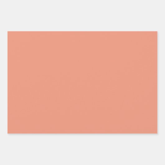 Texturierte Korallen "beruhigende Korallen". popu Geschenkpapier Set (Vorderseite 3)