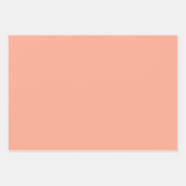 Texturierte Korallen "beruhigende Korallen". popu Geschenkpapier Set (Vorderseite 2)