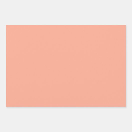 Texturierte Korallen "beruhigende Korallen". popu Geschenkpapier Set (Vorderseite 2)