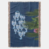 Texturierte Marine, Fisch, Rosa Korallen Decke (Vorderseite Vertikal)