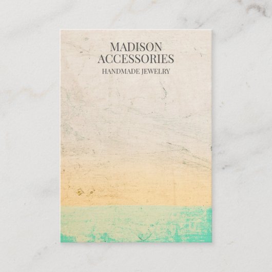 Texturierte, maßgeschneiderte Visitenkarten Visitenkarte (Vorderseite)