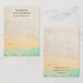 Texturierte, maßgeschneiderte Visitenkarten Visitenkarte (Vorne/Hinten)