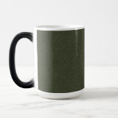 Texturierte Moos Green Coffee Tasse - kundenspezif (Links)