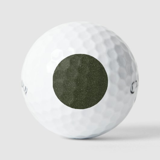 Texturierte Moos Green Custom Golf Ball (Vorderseite)