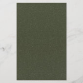 Texturierte Moos - Grüne Stationierung - individue Briefpapier (Vorderseite)