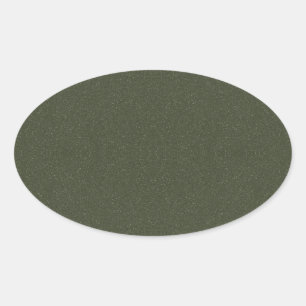 Texturierte Moosgrün-Oval-Aufkleber - Anpassbar Ovaler Aufkleber