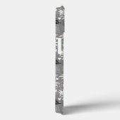 Texturierte Muster für geometrische Ananas Case-Mate iPhone Hülle (Rückseite / Rechts)