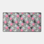 Texturierte Muster für geometrische Ananas Schreibtischunterlage (Vorderseite)