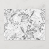 Texturierte Oberflächen-Postkarte | monochromes De Postkarte (Vorderseite)