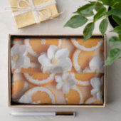 Texturierte Orange Blossom Seidenpapier (Geschenk)