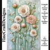 Texturierte Peonings, Hütte Garten BDR6 Decoupage Seidenpapier