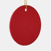 Texturierte Red Custom Ornament (Rechts)