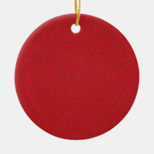Texturierte Red Custom Ornament