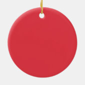Texturierte Red Custom Ornament (Hinten)