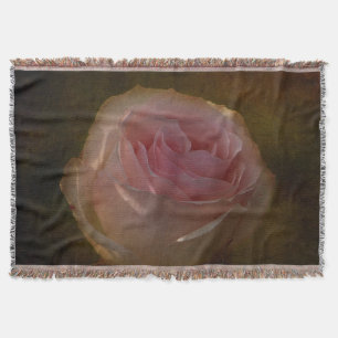 Texturierte Rosa-Fässer Decke