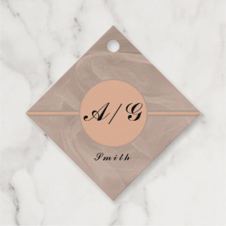 Texturierte rosa Stoffe - jede Farbe Geschenkanhänger