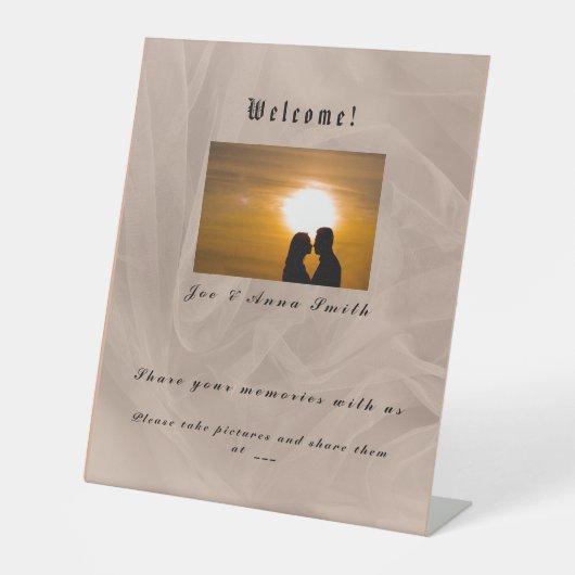 Texturierte rosa Stoffe - jede Farbe Sockelschild (Vorderseite)