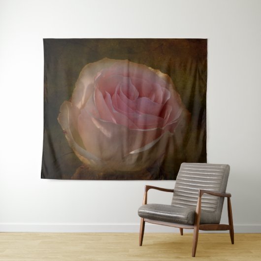 Texturierte Rosa-Wandtapeten Wandteppich (Beispiel (Horizontal))