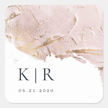 texturierte Rose Gold Imitate Folie Elegante Hochz