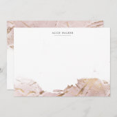 texturierte Rose Gold Imitate Folie Papier Karte (Vorne/Hinten)