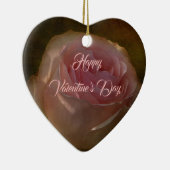 Texturierte Rosengarten Keramikornament (Rechts)