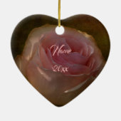 Texturierte Rosengarten Keramikornament (Hinten)